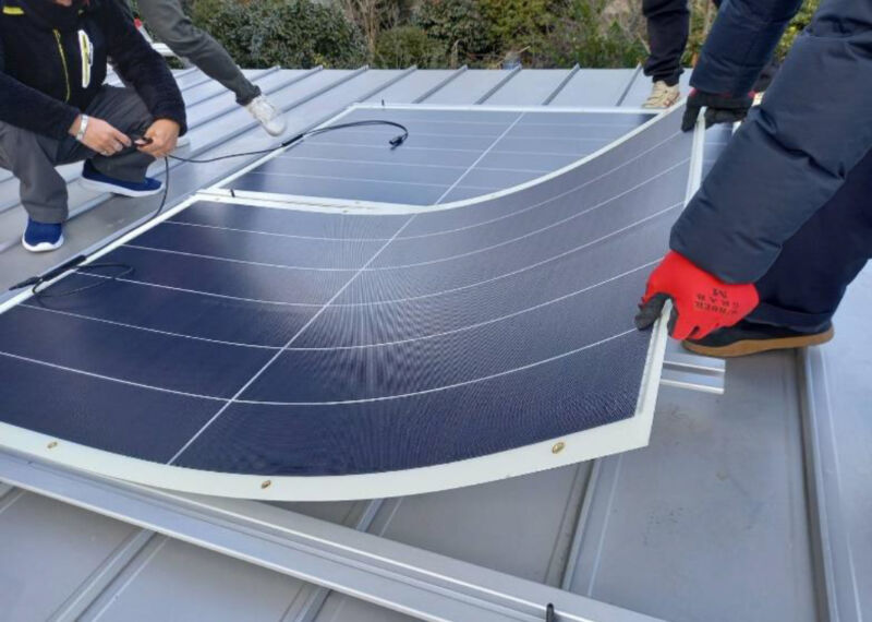 ペラペラ太陽光と従来の太陽光発電との比較